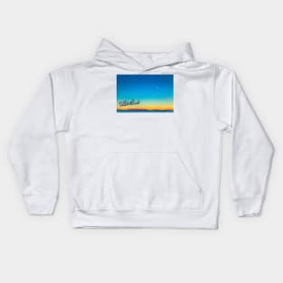 White Sands sunrise Kids Hoodie